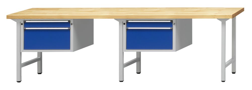 Produktbild Anke Kombiwerkbank 631V Serie V 2800mm verzinkte Stahlblechplatte Art. 411.247 bild 1