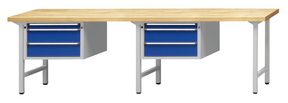 Produktbild Anke Kombiwerkbank 632V Serie V 2800mm Buche Massiv Platte Art. 411.249 bild 1