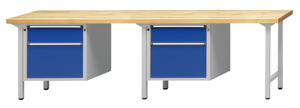 Produktbild Anke Kombiwerkbank 731V Serie V 2800mm verzinkte Stahlblechplatte Art. 411.311 bild 1