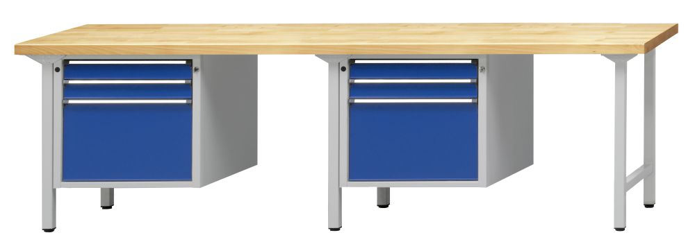 Produktbild Anke Kombiwerkbank 732V Serie V 2800mm verzinkte Stahlblechplatte 411.327 bild 1