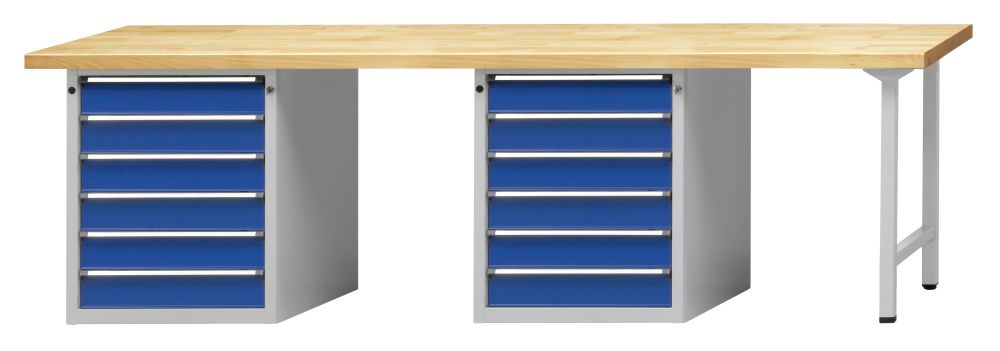 Produktbild Anke Kombiwerkbank 913V Serie V 2800mm Kunststoffschichtplatte 411.517