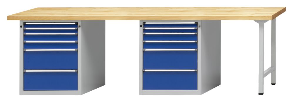 Produktbild Anke Kombiwerkbank 914V Serie V 2800mm verzinkte Stahlblechplatte 411.543 bild 1