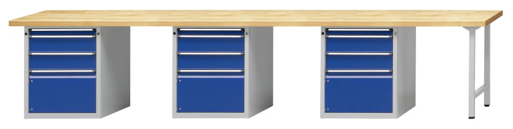 Produktbild Anke Kombiwerkbank 926V Serie V 4050mm verzinkte Stahlblechplatte 411.815 bild 1