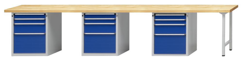 Produktbild Anke Kombiwerkbank 927V Serie V 4050mm verzinkte Stahlblechplatte 411.831 bild 1