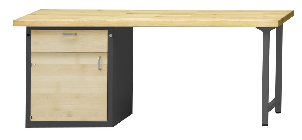 Produktbild Anke Kombiwerkbank 821VH Serie VH 2000mm Buche Massiv Platte 420.102