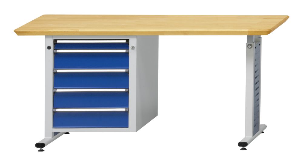 Produktbild Anke Kombiwerkbank 704VC Serie VC 1530mm Kunststoffschichtplatte 430.047