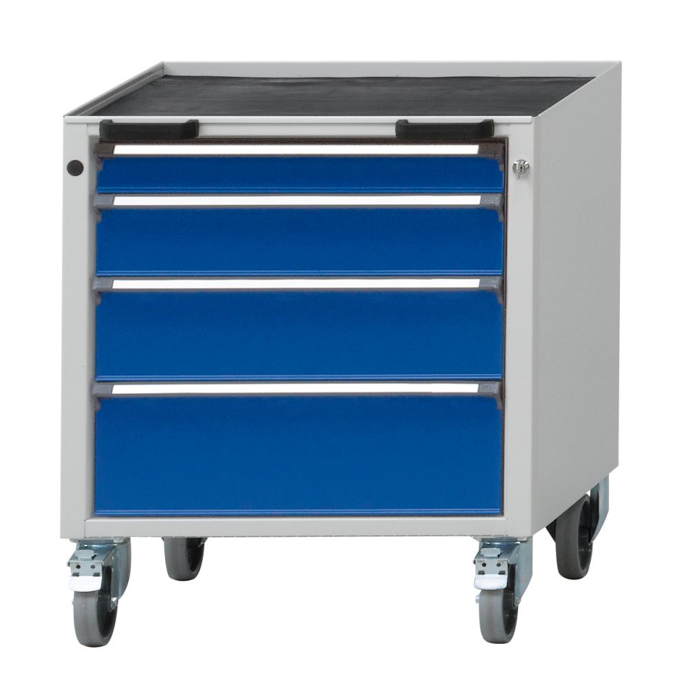 Produktbild Anke Rollcontainer Modell 56V Serie 660 Wanne mit Antirutschmatte 450.212