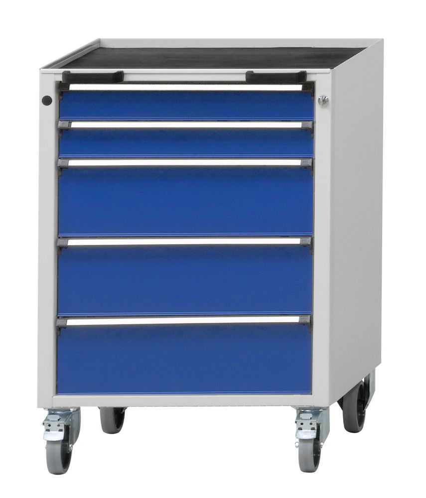 Produktbild Anke Rollcontainer Modell 75V Serie V 660 Wanne mit Antirutschmatte 450.310