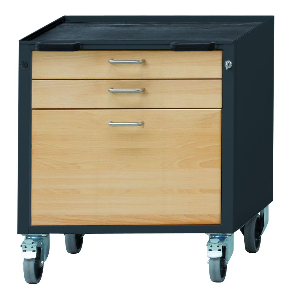 Produktbild Anke Rollcontainer Modell 52V Serie VH 660 Wanne mit Antirutschmatte 450.604