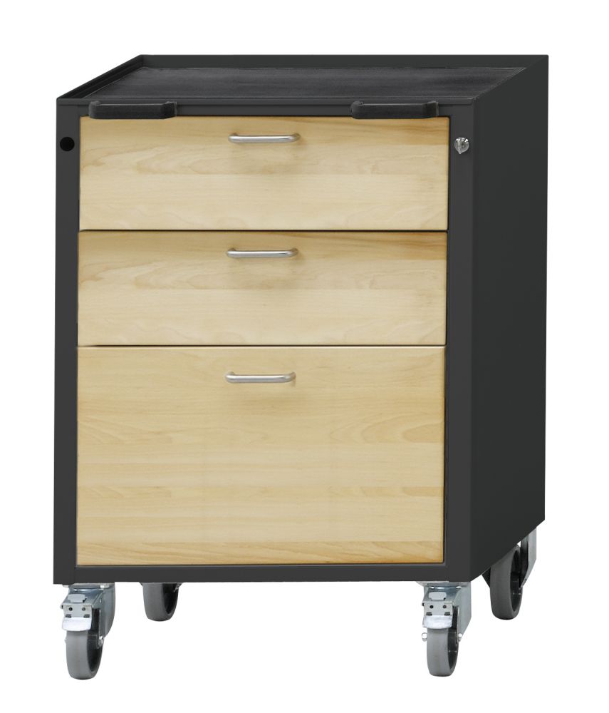 Produktbild Anke Rollcontainer Modell 71V Serie VH 660 Wanne mit Antirutschmatte 450.702