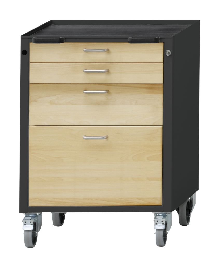 Produktbild Anke Rollcontainer Modell 72V Serie VH 660 Wanne mit Antirutschmatte 450.704