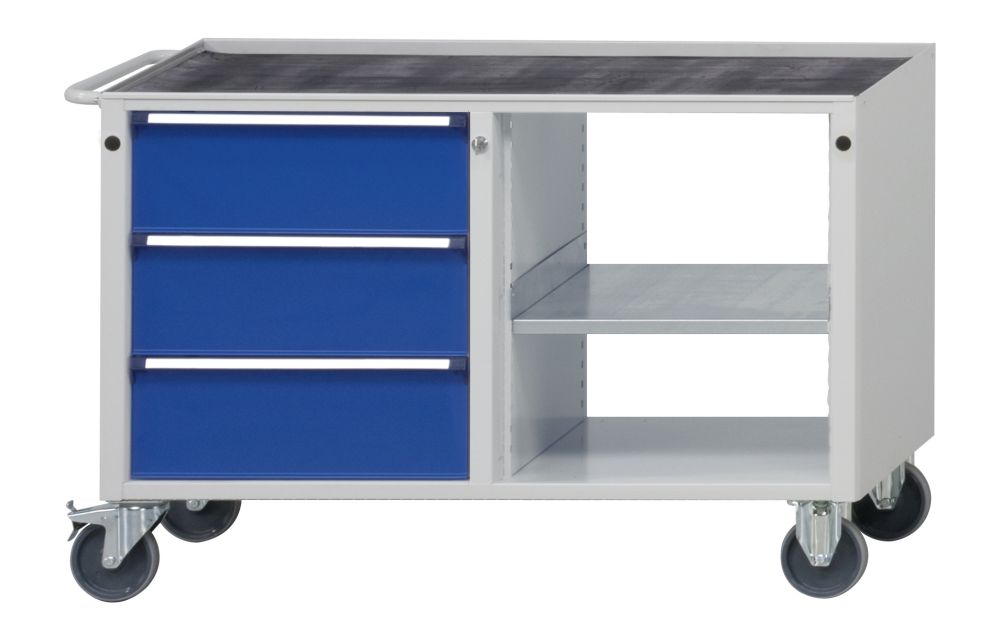 Produktbild Anke Werkstattwagen 110V Serie V Buche Massiv Platte 460.001