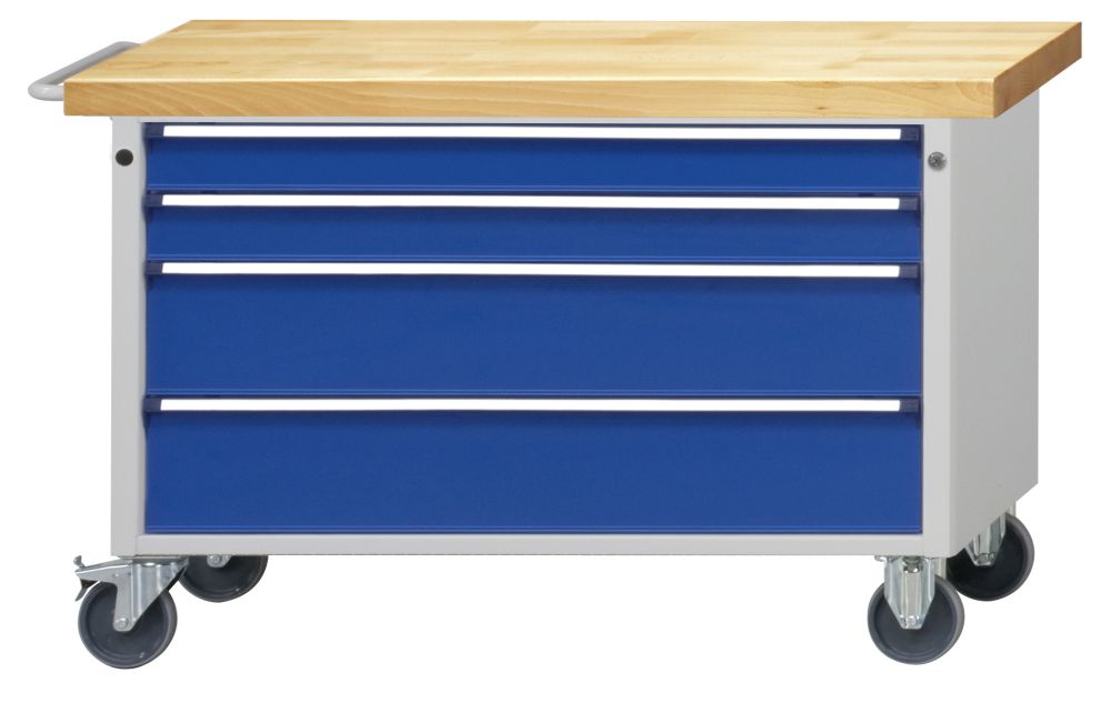 Produktbild Anke Werkstattwagen 154V Serie V Wanne mit Antirutschmatte 460.056