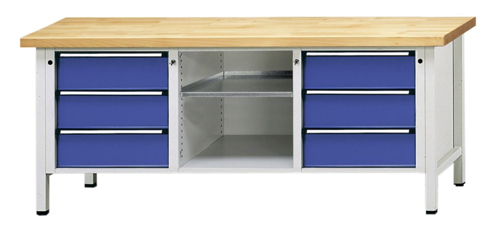 Produktbild Anke Kastenwerkbank 2000 x 700 x 890 mm Modell 120T BMP 40 mm