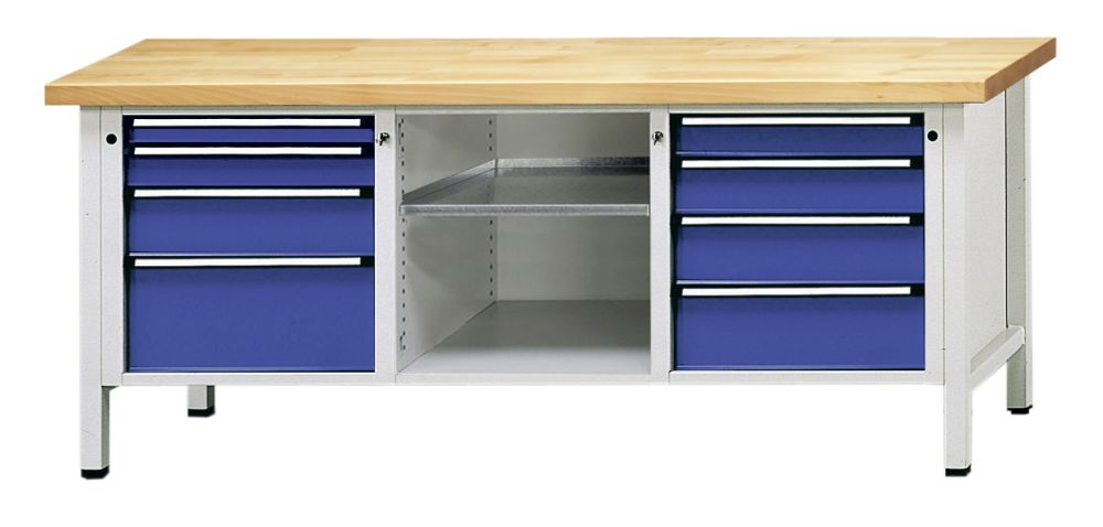 Produktbild Anke Kastenwerkbank 2000 x 700 x 900 mm Modell 127T ZBP 50 mm