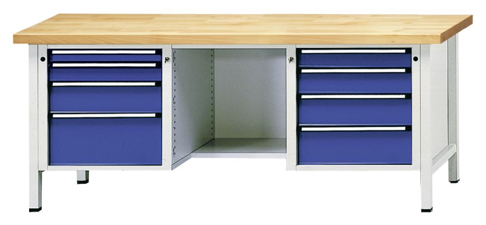 Produktbild Anke Kastenwerkbank 2000 x 700 x 850 mm Modell 327T UBP 50 mm