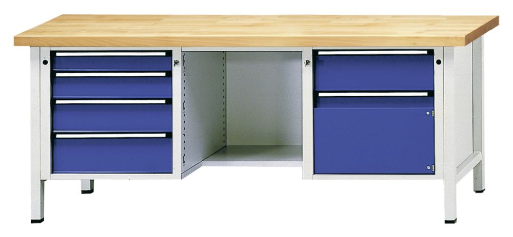 Produktbild Anke Kastenwerkbank 2000 x 700 x 850 mm Modell 352T KSP 50 mm