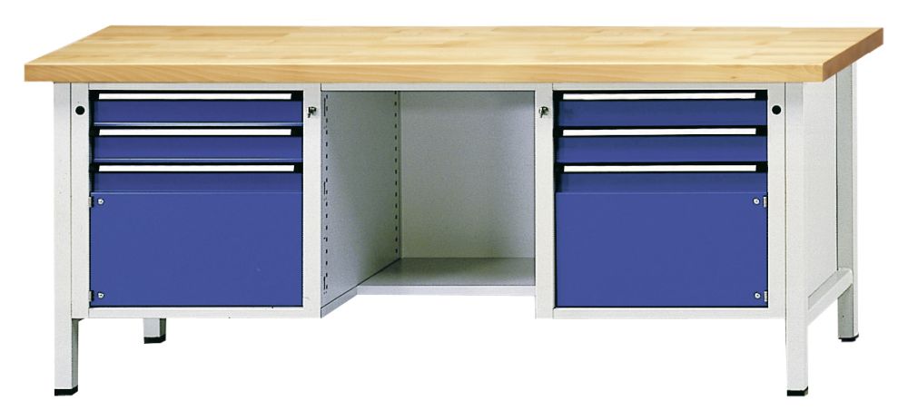 Produktbild Anke Kastenwerkbank 2000 x 700 x 890 mm Modell 354T ZBP 40 mm