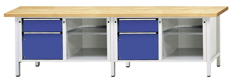 Produktbild ANKE Kastenwerkbank 2800 mm, 2800 x 700 x 840 mm bild 1
