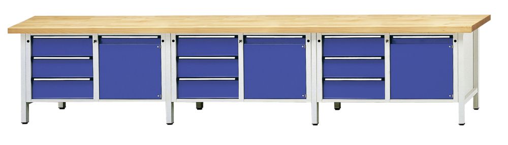 Produktbild Anke Kastenwerkbank 4050 x 700 x 900 mm Modell 106T BMP 50 mm