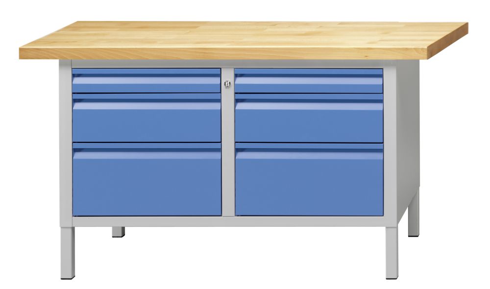 Produktbild Anke Kastenwerkbank 1500 x 700 x 850 mm Modell 148E KSP 50 mm