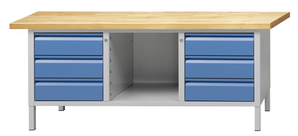 Produktbild Anke Kastenwerkbank 2000 x 700 x 840 mm Modell 120E UBP 40 mm