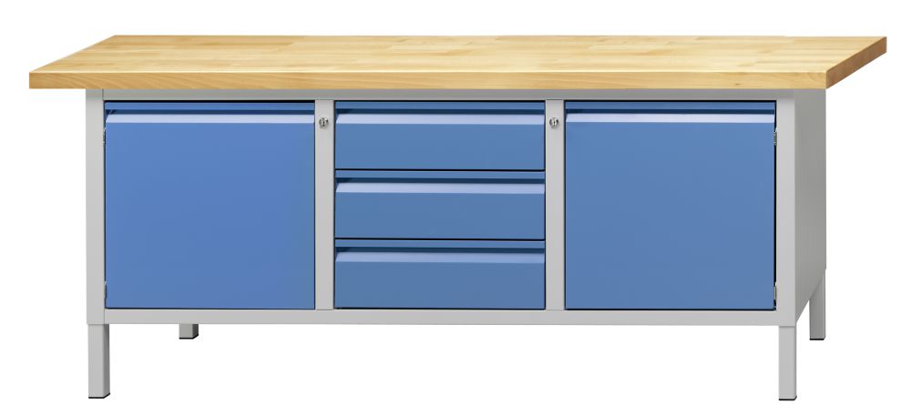 Produktbild Anke Kastenwerkbank 2000 x 700 x 850 mm Modell 122E KSP 50 mm