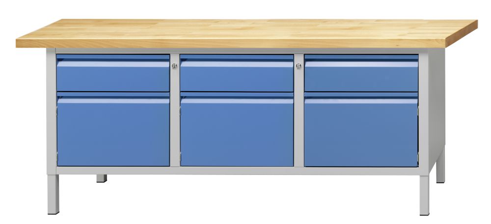 Produktbild Anke Kastenwerkbank 2000 x 700 x 850 mm Modell 123E BMP 50 mm