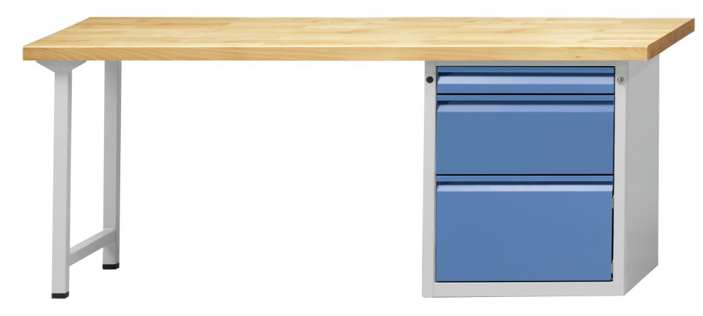 Produktbild Anke Kombiwerkbank 830E Serie E 2000 verzinkte Stahlblechplatte 510.971 bild 1