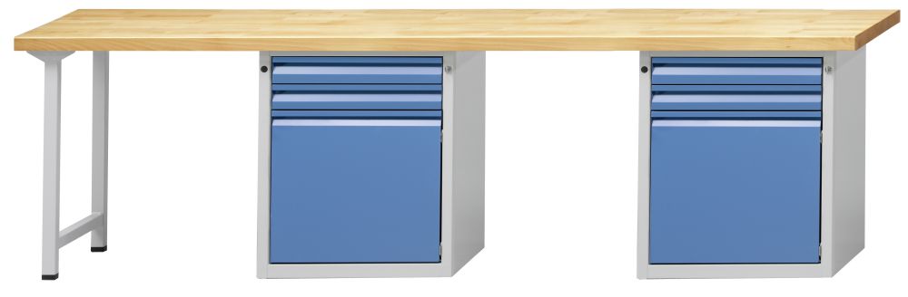 Produktbild Anke Kombiwerkbank 9002E Serie E 2800 verzinkte Stahlblechplatte 511.114