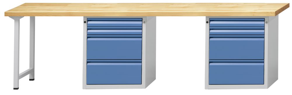 Produktbild Anke Kombiwerkbank 909E Serie E 2800 Buche Massiv Platte 511.156