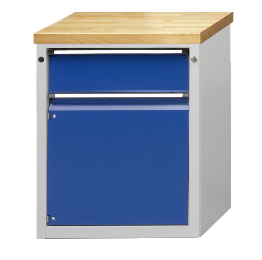 Produktbild Anke Beistellschrank 665x650x900mm Mod 102 RAL 7035/5010 BMP 50 mm