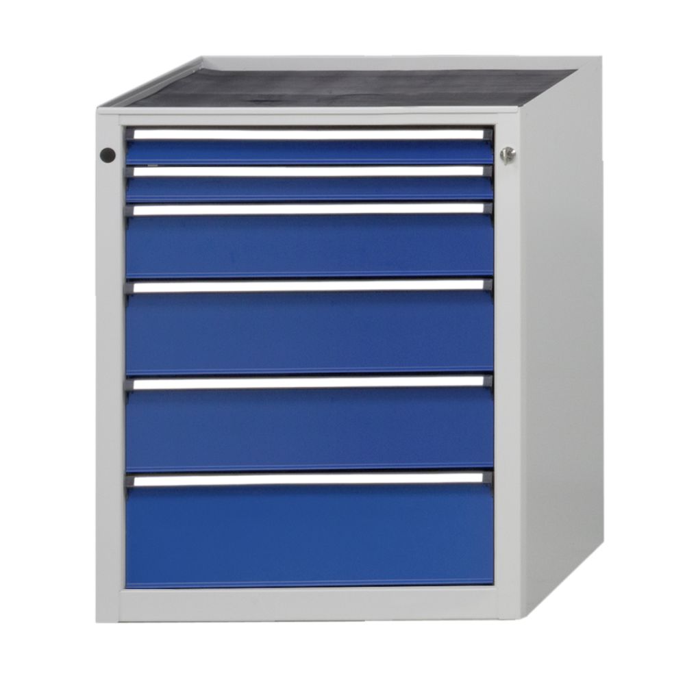 Produktbild Anke Beistellschrank 665x650x840mm Mod 105 RAL 7035/5010 BMP 40 mm