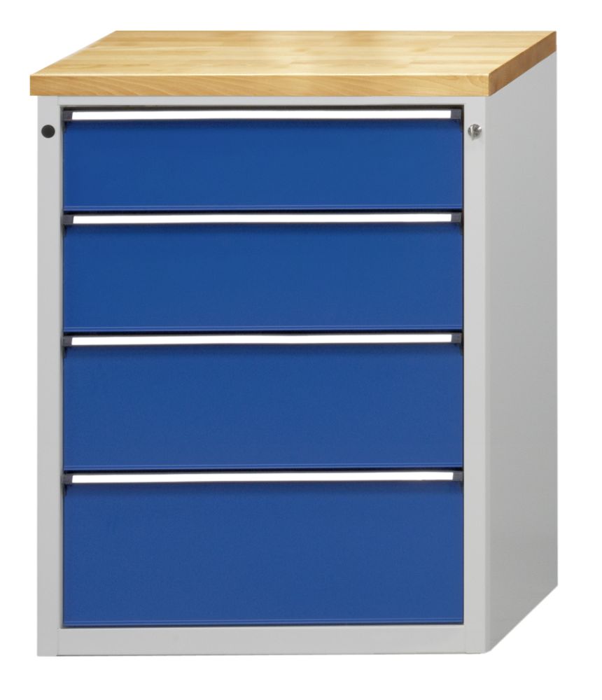 Produktbild Anke Schubladenschrank 3003V Serie V 760 Buche Massiv Platte 610.005