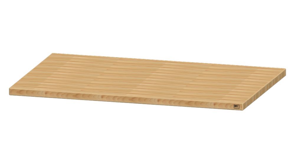 Produktbild Anke Arbeitsplatte 1270 x 800 x 40 mm Buche-Massiv-Platte