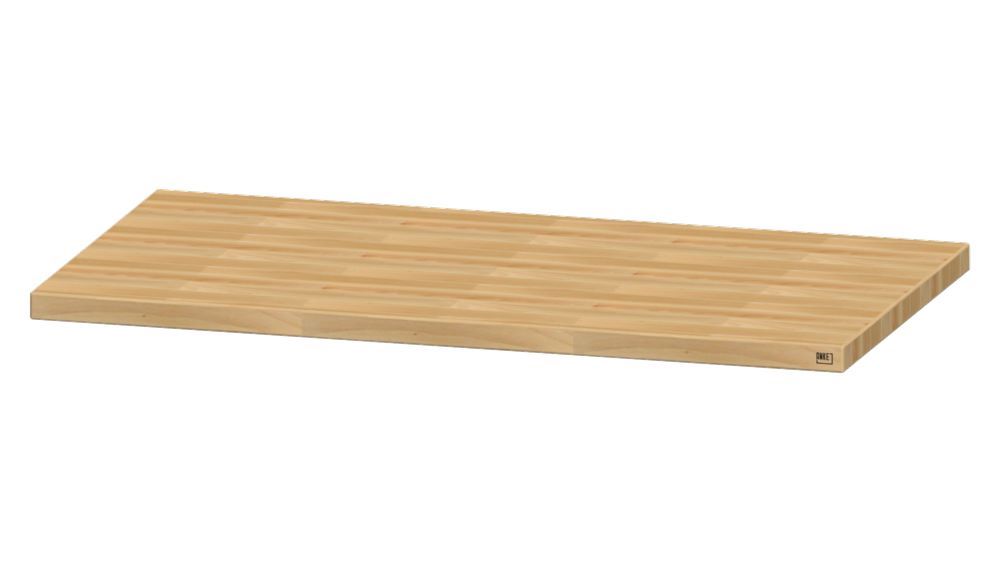 Produktbild Anke Arbeitsplatte 1500 x 800 x 50 mm Buche-Massiv-Platte