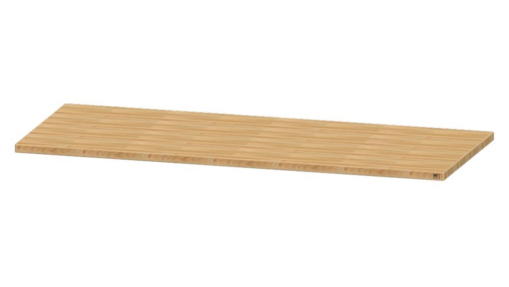 Produktbild Anke Arbeitsplatte 2000 x 800 x 40 mm Buche-Massiv-Platte