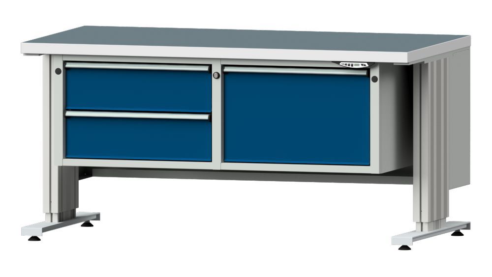 Produktbild Anke Arbeitstisch mit Unterbau und Universalplatte Serie LIFT 1500 Modell 801 VL