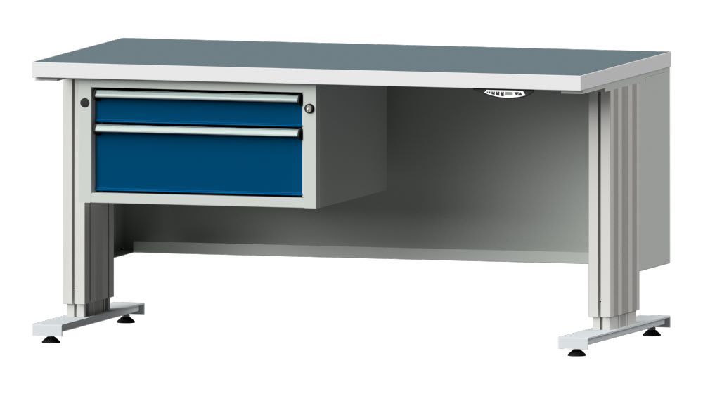 Produktbild Anke Arbeitstisch 1500 mm Breite mit Unterbau LIFT Modell 501 VL