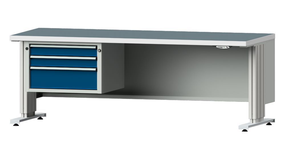 Produktbild Anke Arbeitstisch höhenverstellbar mit Unterbau Serie LIFT 2000 Modell 623 VL