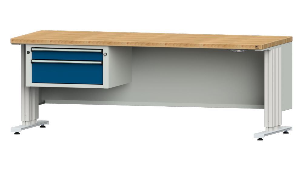 Produktbild Anke Arbeitstisch LIFT 2000x800x740-1140 mm mit Unterbau Modell 521 VL
