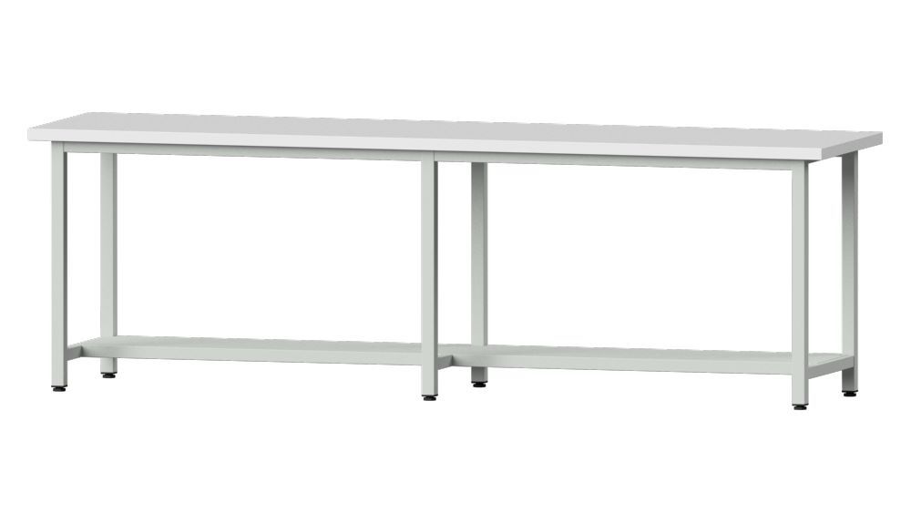 Produktbild Anke Arbeitstisch Modell 91 Kunststoffschichtplatte 40 mm