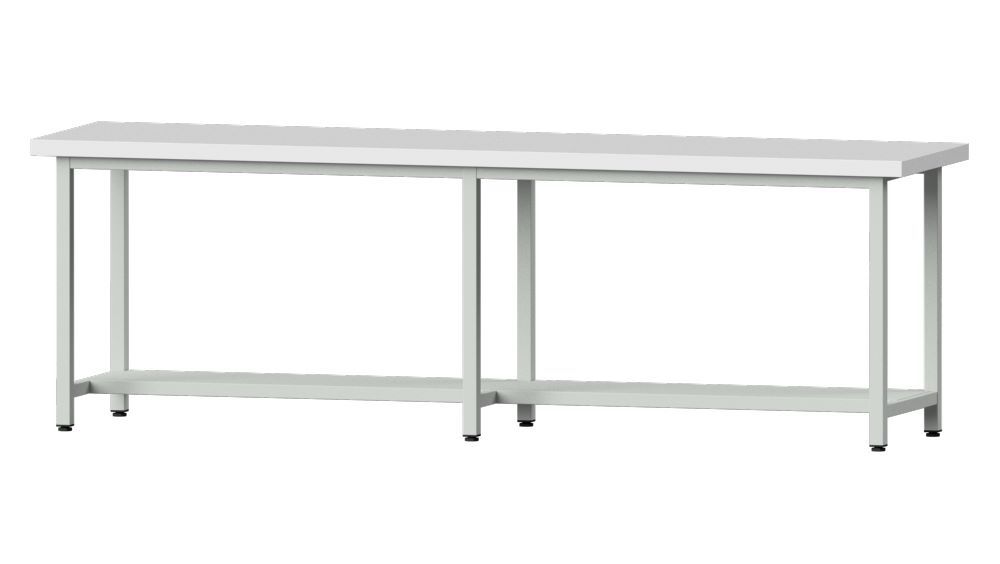 Produktbild Anke Arbeitstisch Modell 91 Breite 2800 x Höhe 900 mm