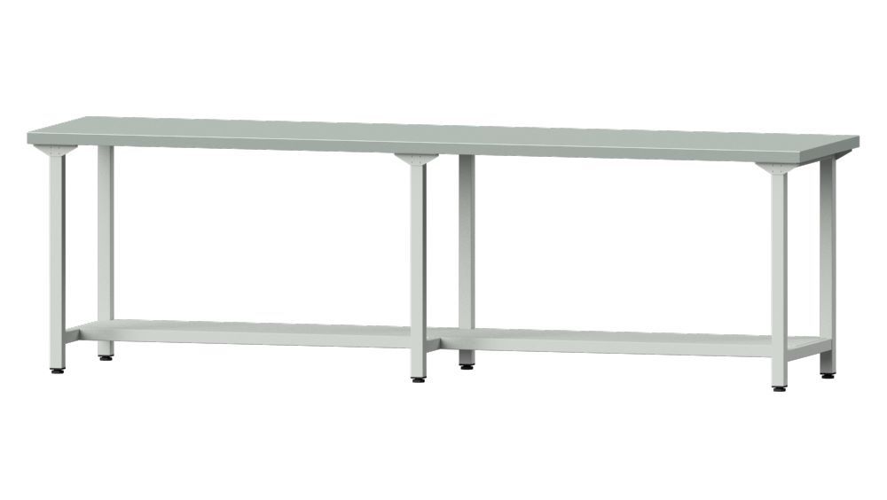 Produktbild Anke Arbeitstisch Modell 91 B 2800 x T 700 x H 840 mm