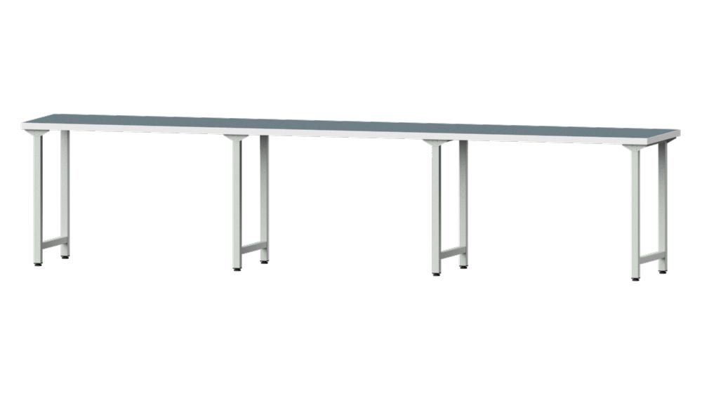 Produktbild Anke Arbeitstisch 4050 x 700 x 890 mm Universalplatte Modell 100