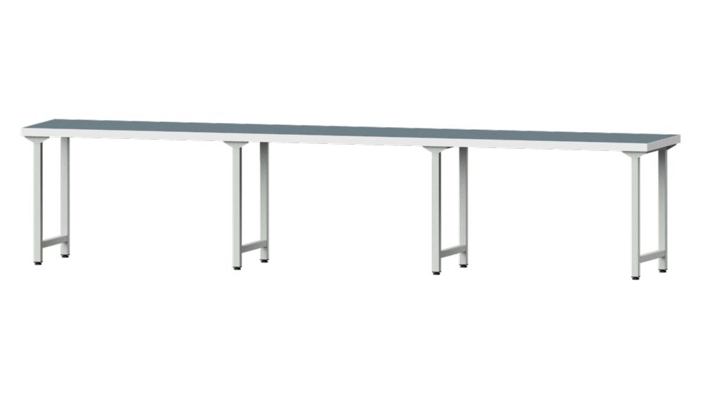 Produktbild Anke Arbeitstisch 4050 x 700 x 850 mm Universalplatte Modell 100