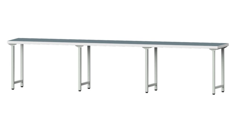 Produktbild Anke Arbeitstisch 4050 x 700 x 900 mm Universalplatte Modell 100