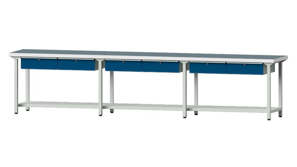 Produktbild Anke Arbeitstisch Modell 105 Breite 4050 mm