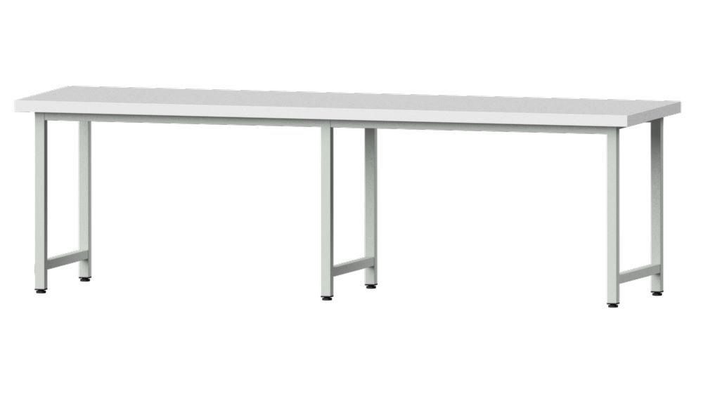 Produktbild Anke Arbeitstisch 2800x800x850mm KU Platte Modell 190