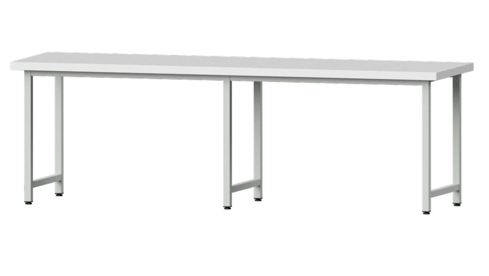 Produktbild Anke Arbeitstisch 2800x800x900mm Kunststoffplatte Modell 190